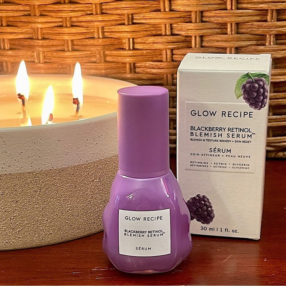 NEW 🌺 Glow Recipe Blackberry Retinol Blemish 1 oz